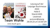 Lesung auf der Leipziger Buchmesse 2023 Tanja und Stefan Wahle