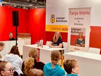 Lesung auf der Leipziger Buchmesse 2023 Tanja und Stefan Wahle
